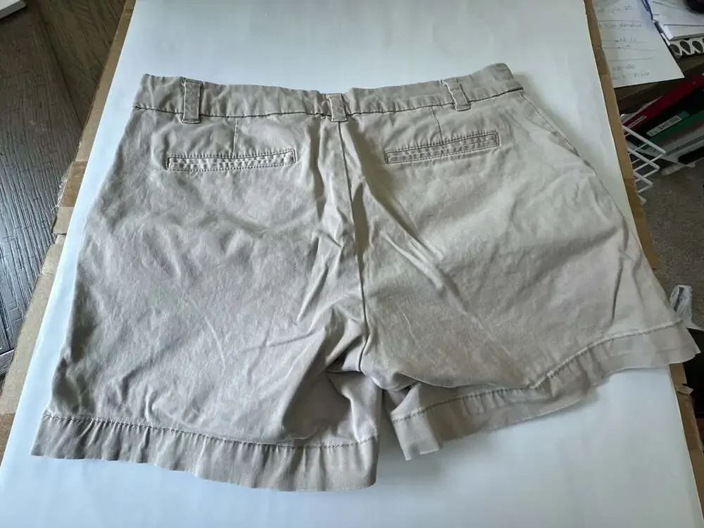 Faded Glory Women's Beige Chino Shorts Size 8